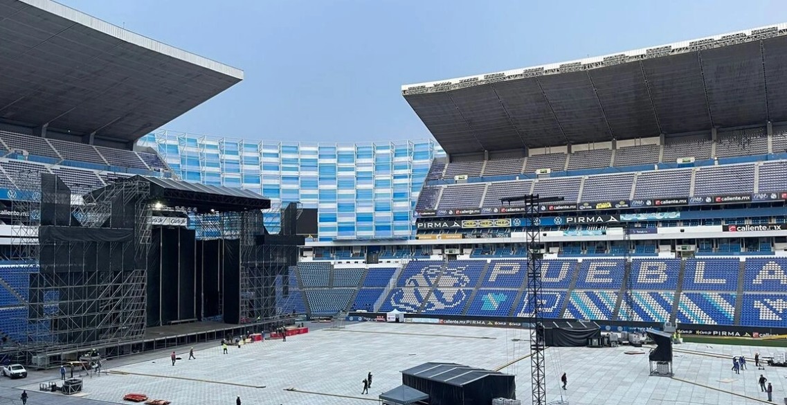 Foto: Cortesía El escenario más grande en Puebla