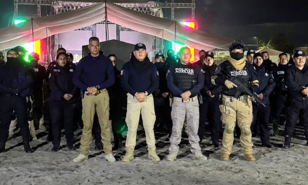 Foto: Cortesía Seguridad garantizada en la Feria Regional