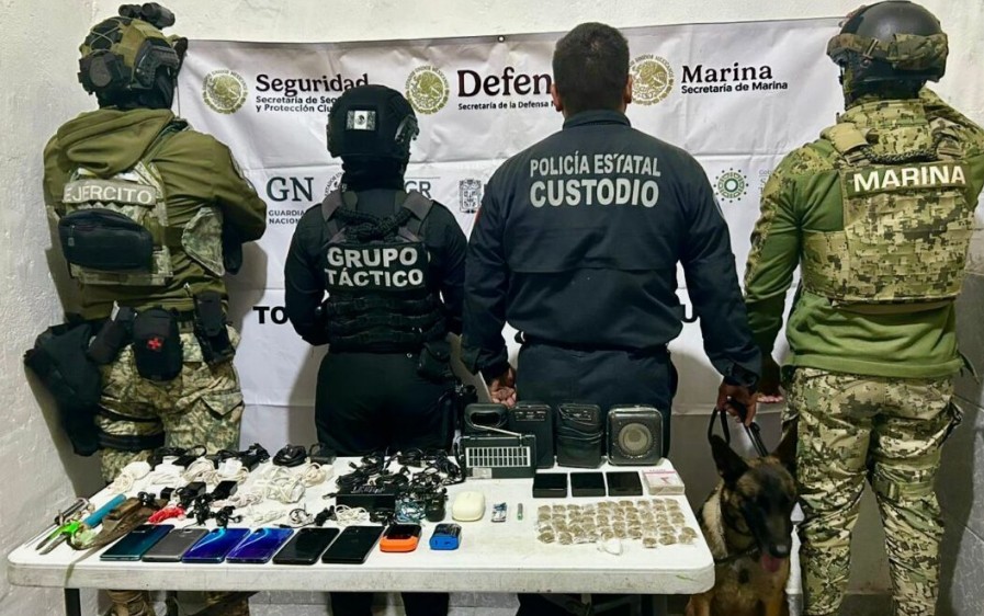 Foto: Cortesía Supervisión en el penal de Huejotzingo