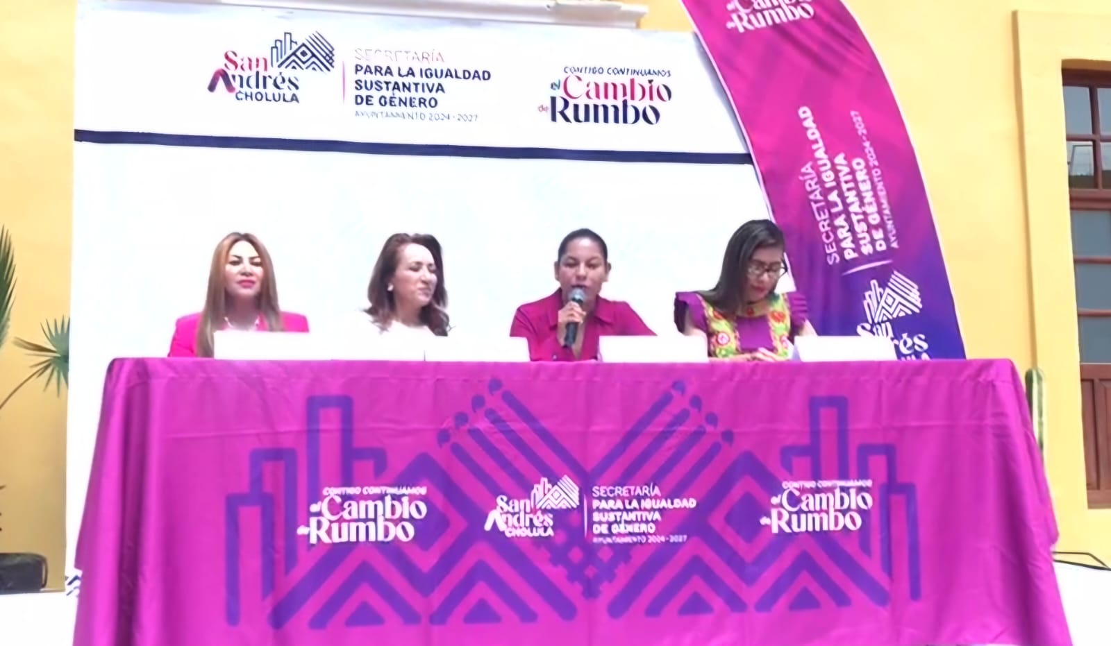 Por: Cortesía Lula Pineda San Andrés Cholula fortalece la igualdad de género con la sexta edición del Foro Internacional “Ser Mujer”