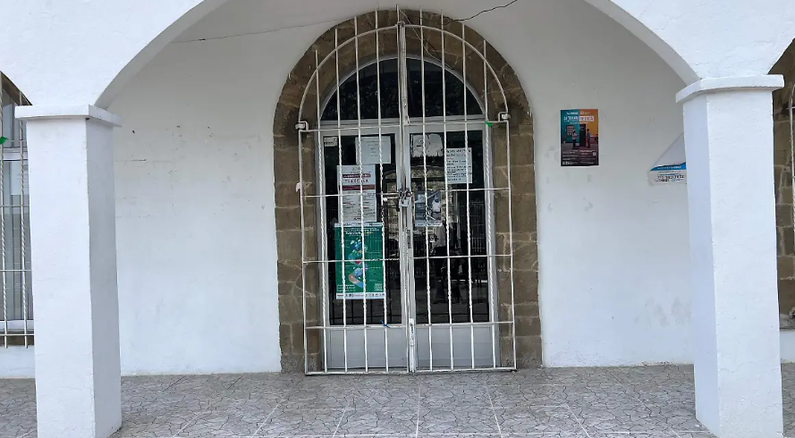 Foto: Cortesía Cierre de presidencia en San Esteban Tizatlán por conflicto de terrenos comunales