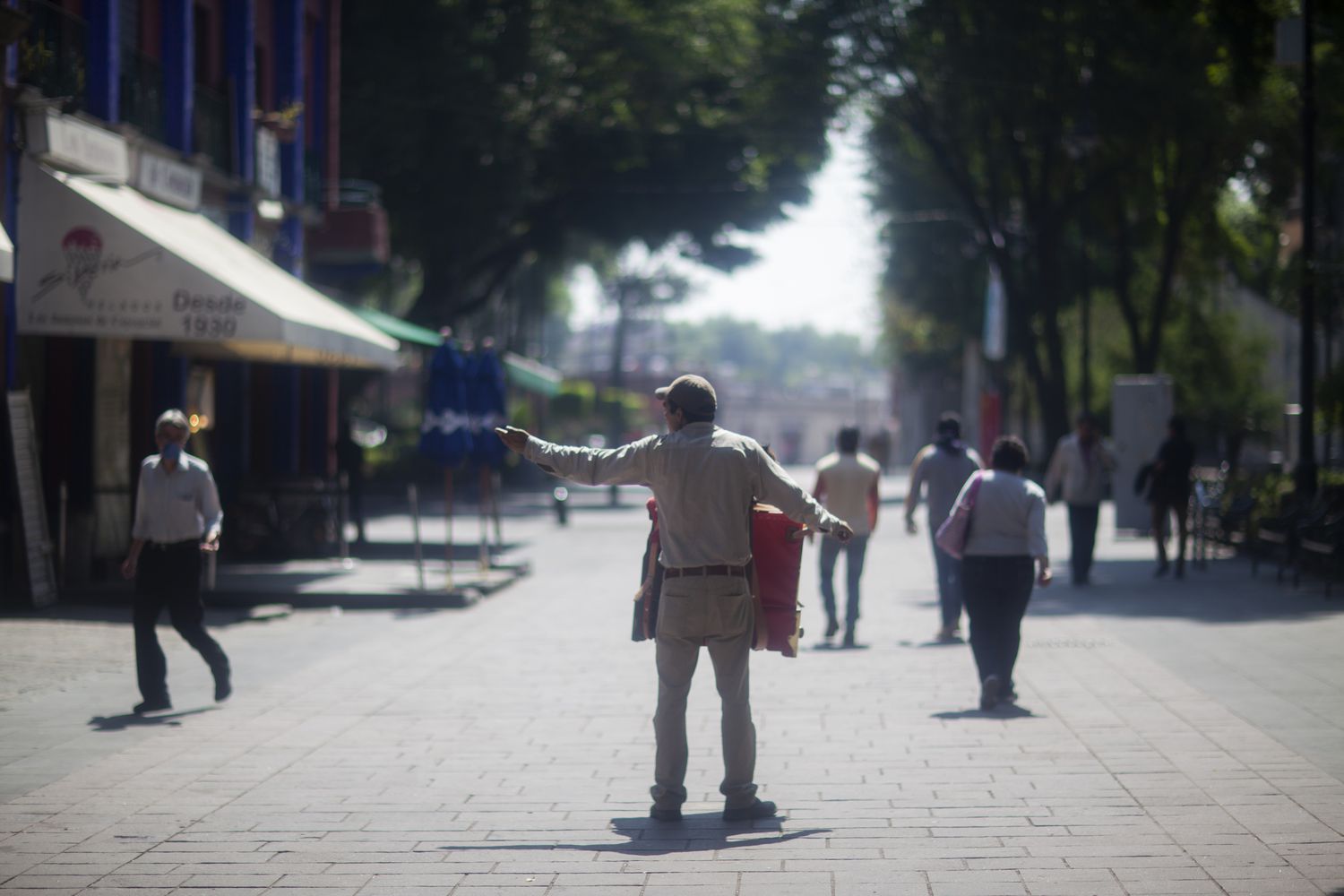 Foto: Cortesía Las calles de México ante la emergencia sanitaria