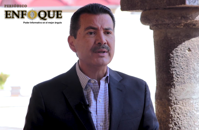 Foto: Omar Sánchez Mantendrán suspensión de actividades en San Pedro Cholula por Covid-19