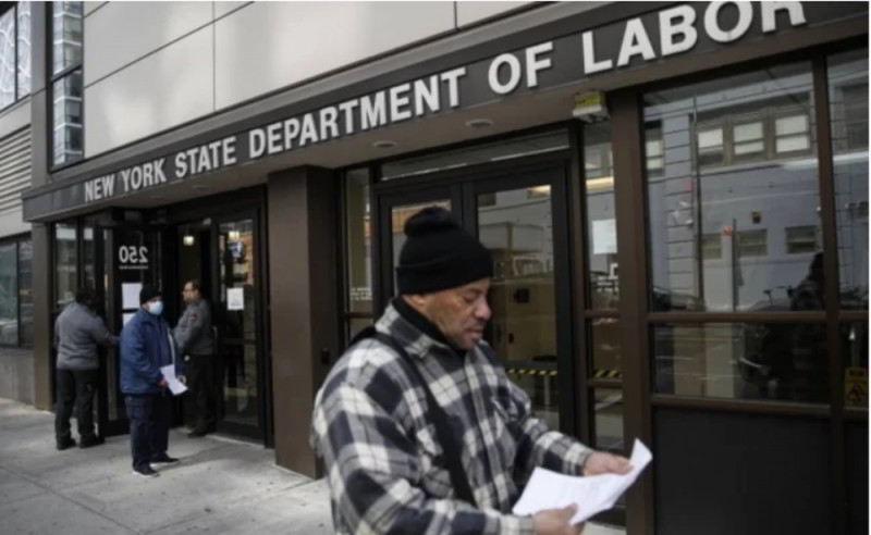 6.6 millones desempleados en Estados Unidos, máximo nivel histórico