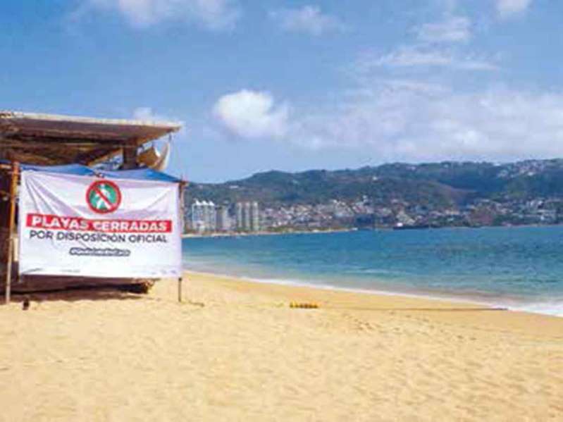 Foto: Cortesía Arrancan vacaciones sin playas por emergencia sanitaria