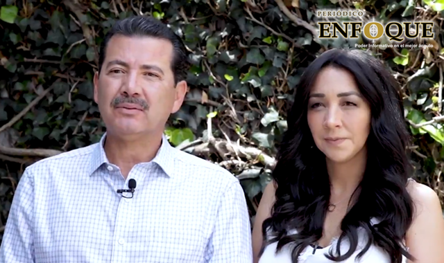 Captura de video  Llama Arriaga y Torres a familias de San Pedro Cholula “quedarse en casa” por Covid-19