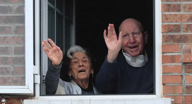 Foto: Cortesía Amor en tiempos de coronavirus: Abuelitos superan juntos el COVID-19