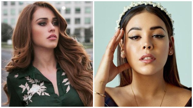 Foto: Cortesía ¿Al estilo Yanet García?: Danna Paola posa en ajustados leggins (Foto)