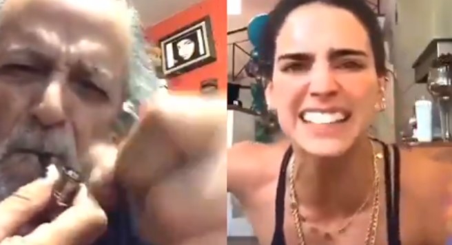 Foto: Cortesía El Mastuerzo rompe el internet con video “fitness” de Bárbara de Regil