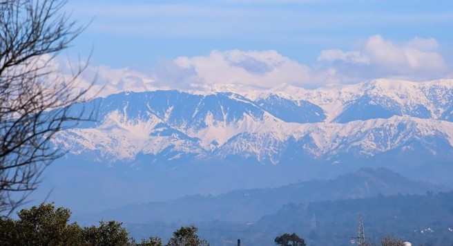 Se puede ver el Himalaya desde la India por baja contaminación durante cuarentena