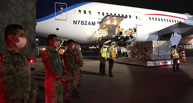 Foto: Cortesía Gobierno invirtió 56 mdd en equipo médico comprado a China: Ebrard