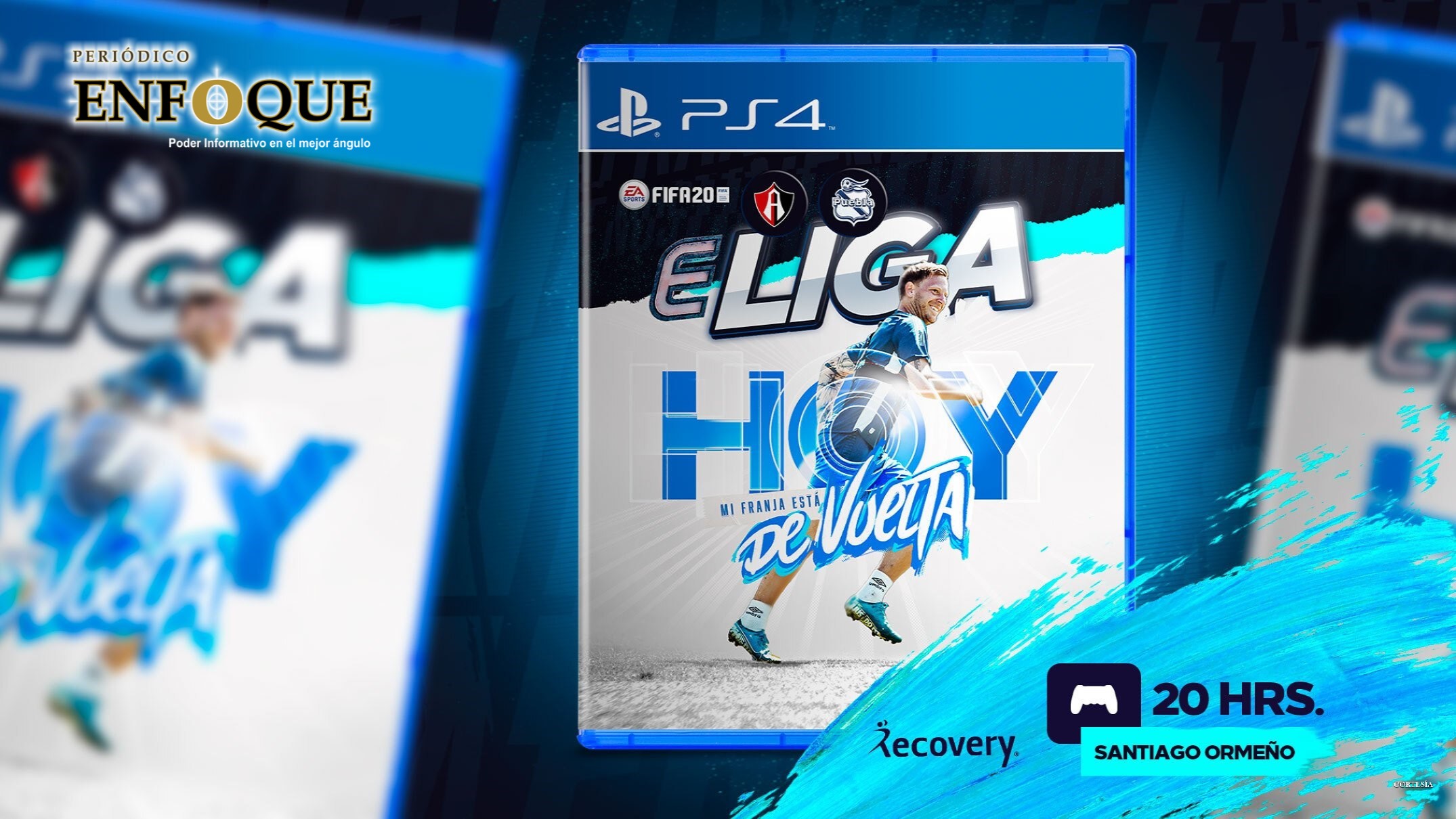 Foto: Cortesía Puebla quiere seguir dando cátedra en la #eLigaMX ante Atlas