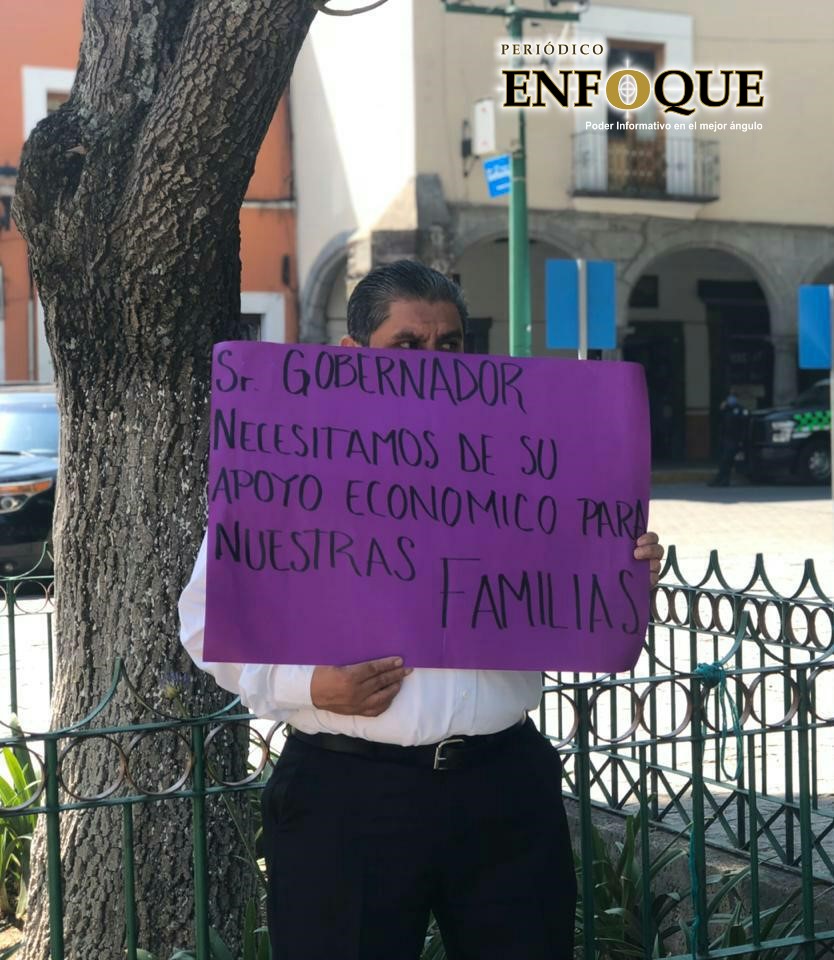 Foto: Rommel Pichardo Meseros de Tlaxcala piden apoyo al gobierno tras quedar sin trabajo
