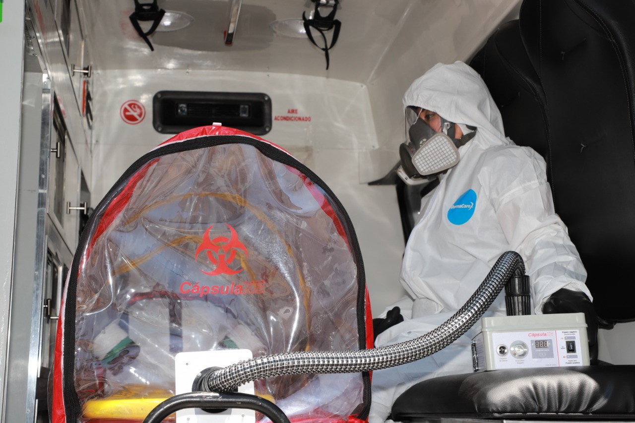 Foto: Cortesía Ayuntamiento de San Andrés Cholula equipa y protege a personal de Protección Civil