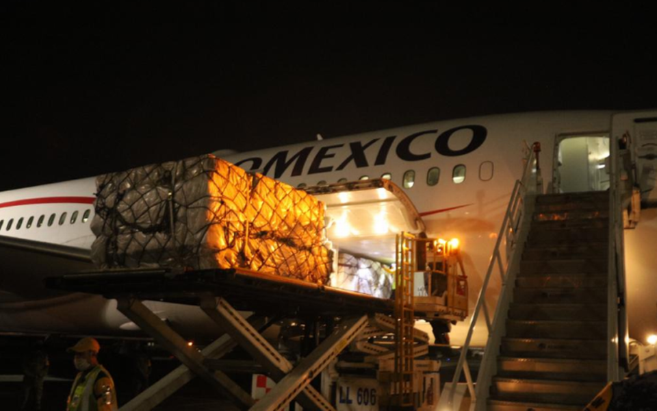 Foto: Cortesía Puente aéreo entre México y China para equipos médicos incluirá 11 aviones: López-Gatell