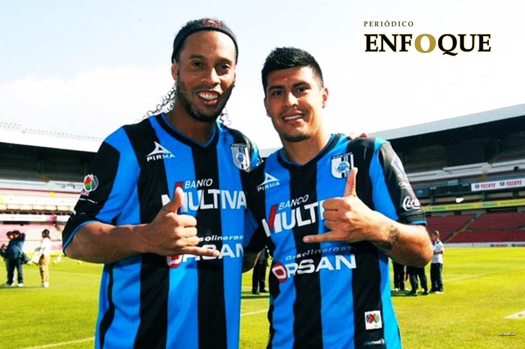 Foto: Cortesía Exjugador de Querétaro balconeó a Ronaldinho: “Acabando los juegos se iba a Cancún”