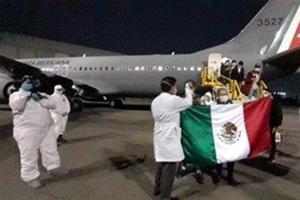 Foto: Cortesía Regresan a México 461 connacionales varados en cuatro países distintos