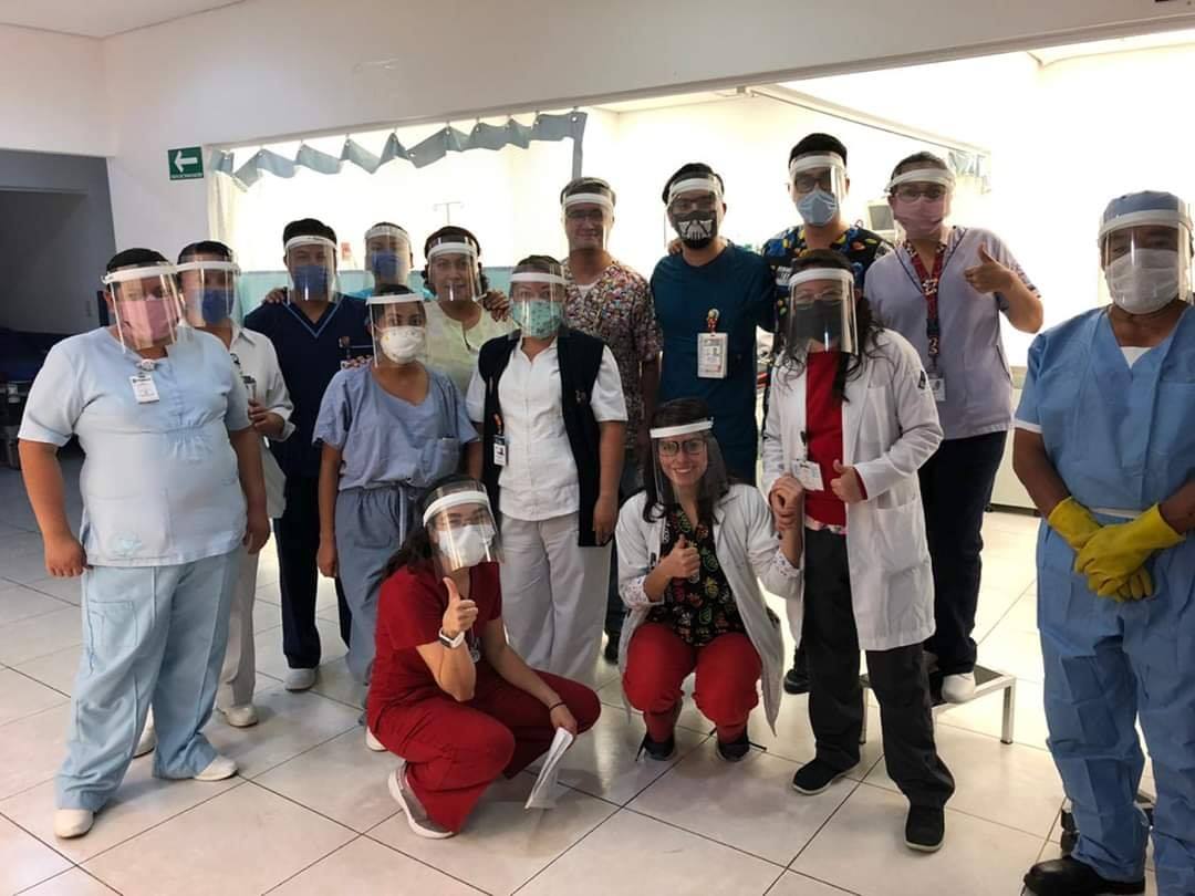 Foto: Cortesía IBERO Puebla dona más de 10 mil caretas a personal médicoIBERO Puebla dona más de 10 mil caretas a personal médico