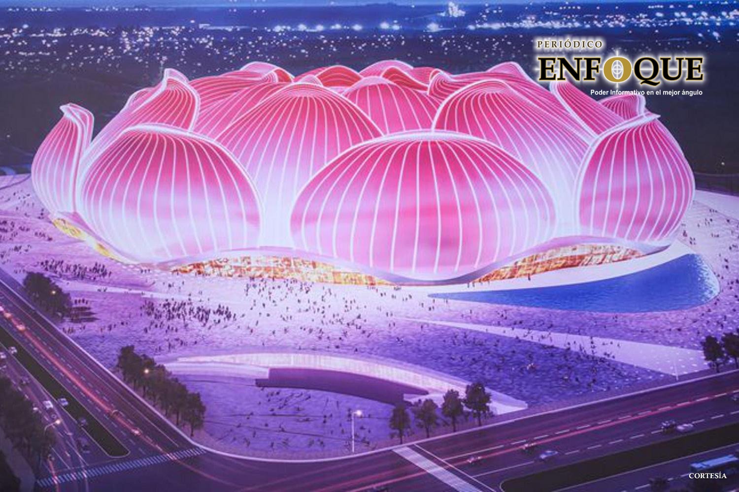 Foto: Cortesía En plena contingencia, se construye en China el estadio más grande del mundo