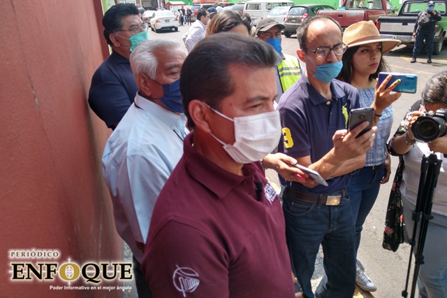 Foto: Omar Sànchez  Concluida la cuarentena Arriaga Lila se reunirá con los ocho regidores inconformes