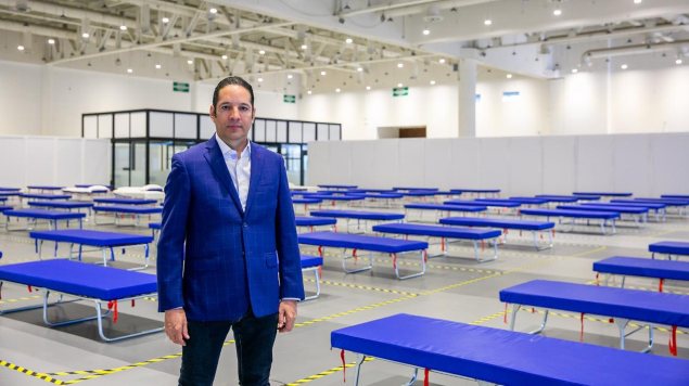 Foto: Cortesía Habilitan Centro de Congresos de Querétaro en Unidad Médica y de Aislamiento