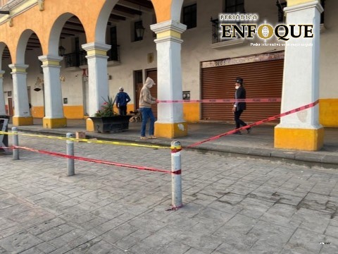 Foto: Cortesía Suspenden actividad comercial en Acatzingo