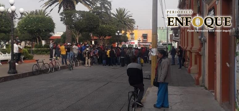 Foto: Rommel Pichardo Comerciantes de Calpulalpan piden se les deje trabajar en Fase 3 de la pandemia