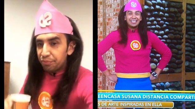 Foto: Cortesía “Ni modo, a chambear”: El Capi Pérez parodia a Susana Distancia y causa furor (Video)