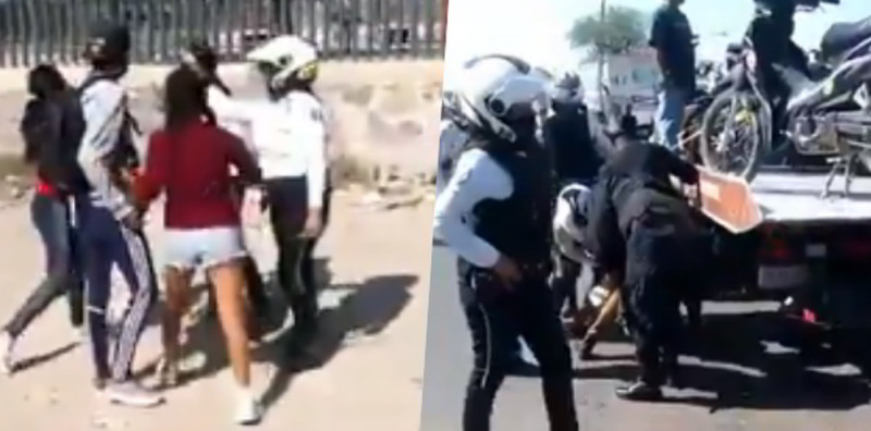 Foto: Cortesía “¡Ayuda!”, joven grita mientras policías de Jalisco lo golpean por “no quedarse en casa”