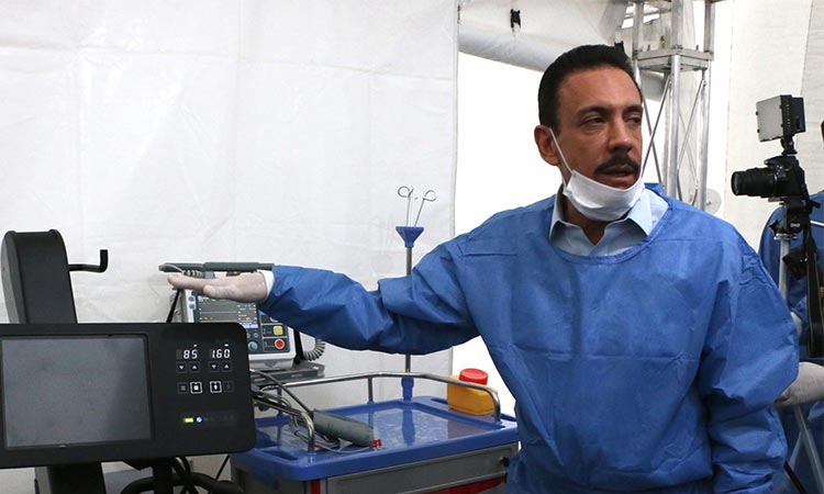 Foto: Cortesía Omar Fayad regresa a sus actividades tras recuperarse del nuevo coronavirus