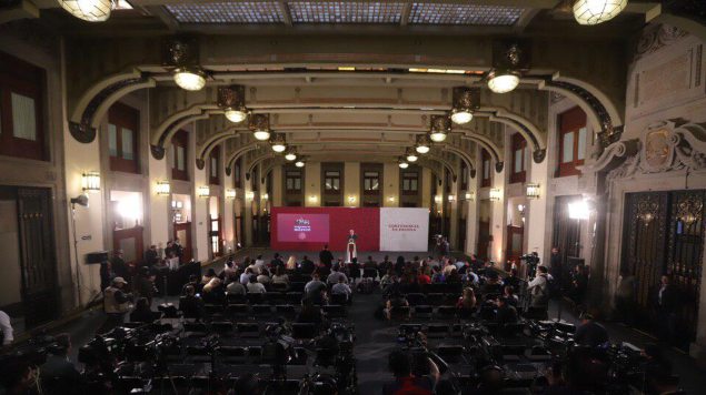 Foto: Cortesía Reportero de la mañanera en Palacio Nacional da positivo a COVID-19