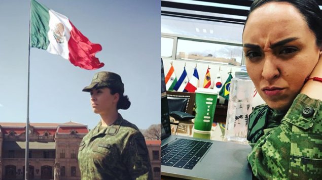 Foto: Cortesía Alexa, la divertida soldado de SEDENA que se hizo Youtuber y es la sensación de internet