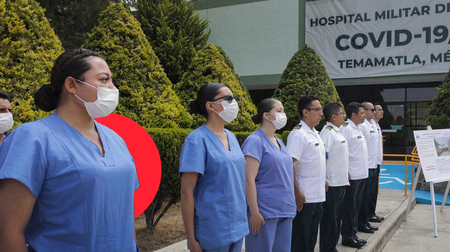 Foto: Cortesía Sedena publica requisitos de reclutamiento de personal de salud para atender COVID-19