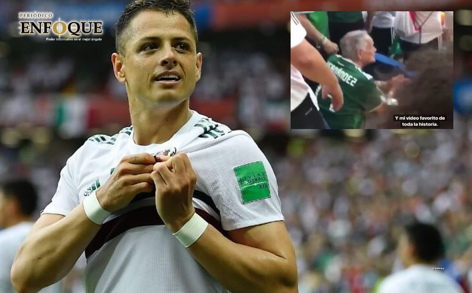 Foto: Cortesía Chicharito explicó entre lágrimas la causa de la muerte de su abuelo