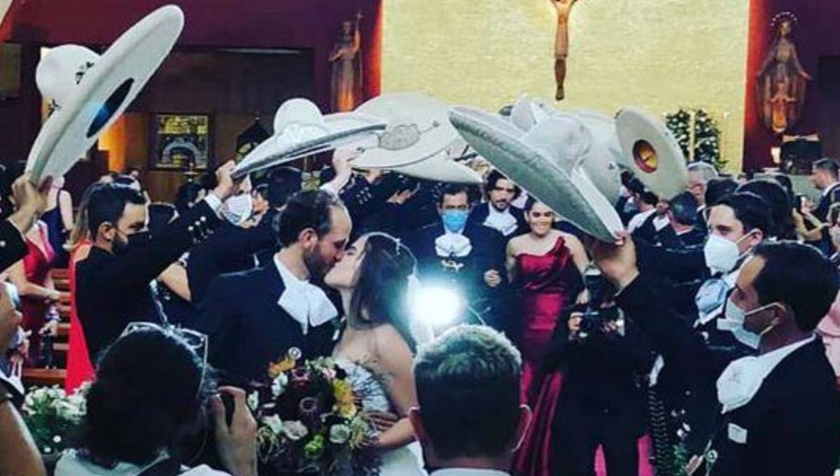 Foto: Cortesía ¡Tremendo fiestón en plena pandemia! Hija de Alejandro Fernández se casa en Guadalajara