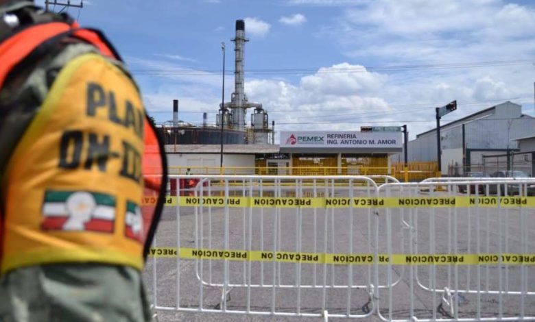 Foto: Cortesía Blindan refinería de Salamanca por amenazas ante traslado de “El Marro” al Altiplano