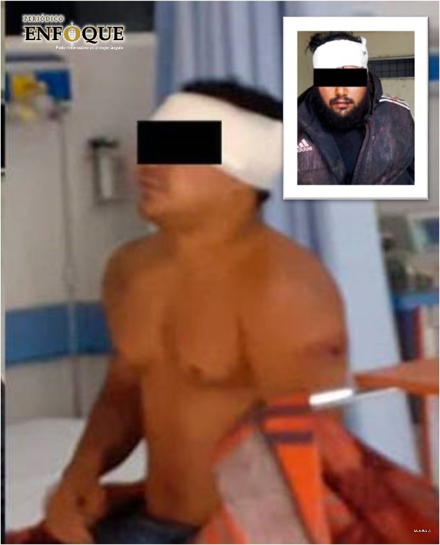 Foto: Cortesía Dos sujetos se salvan de ser linchados por vecinos de Amozoc