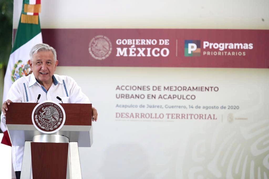 Foto: Cortesía AMLO anuncia apoyo del Gobierno federal para limpiar la bahía de Acapulco