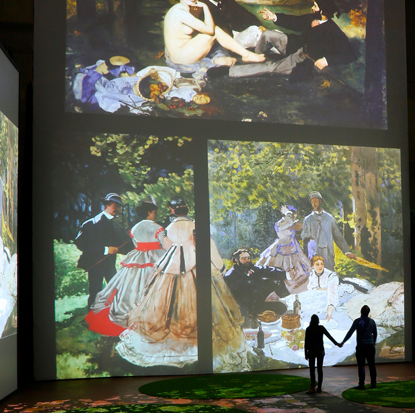 Foto: Cortesía La exposición multisensorial de Monet y los Impresionistas llegará a la CDMX