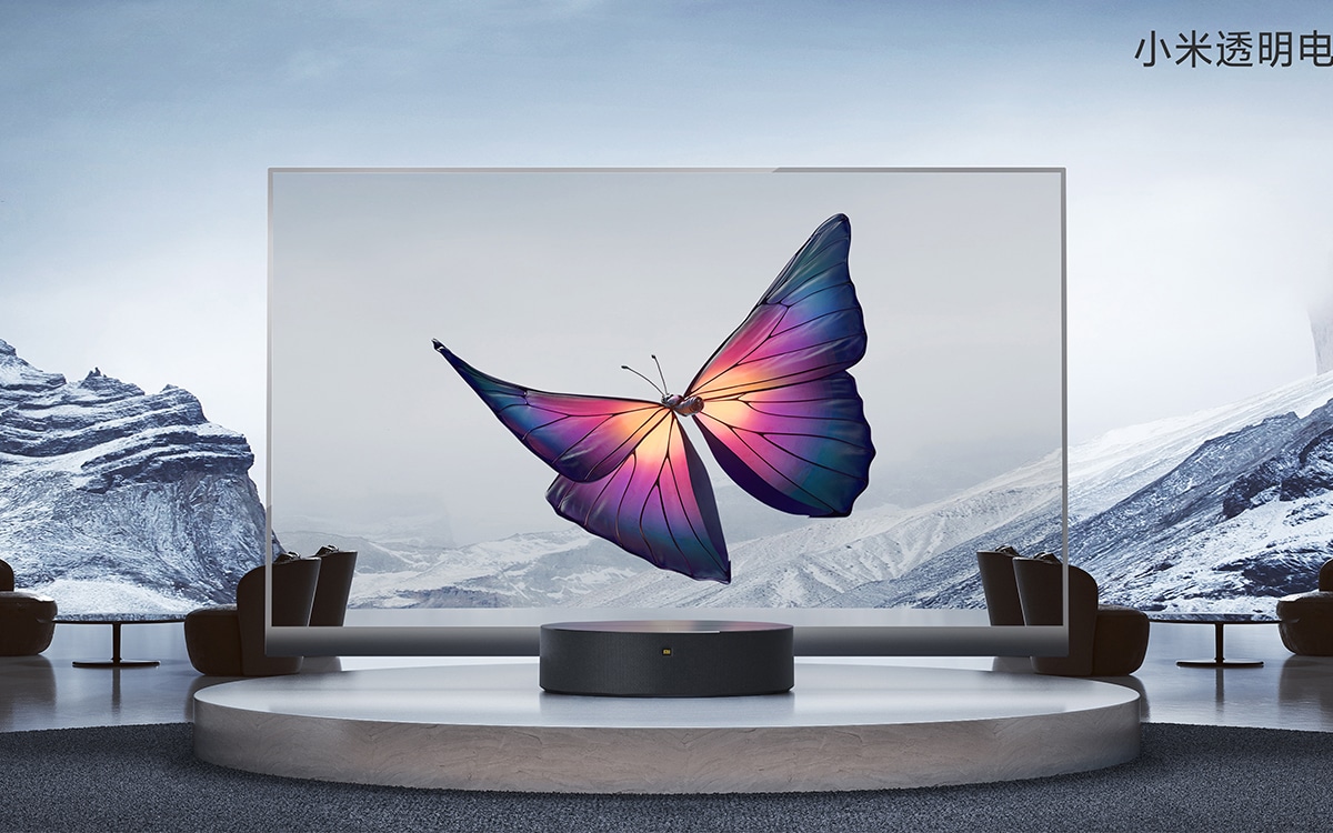 Foto: Cortesía ¡Llega la primera pantalla transparente! Xiaomi lanza TV Lux OLED