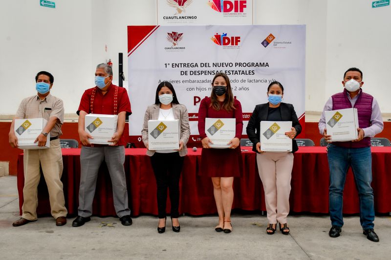 Arranca en Cuautlancingo el Programa Alimentario para mujeres embarazadas y en periodo de lactancia PAMEL