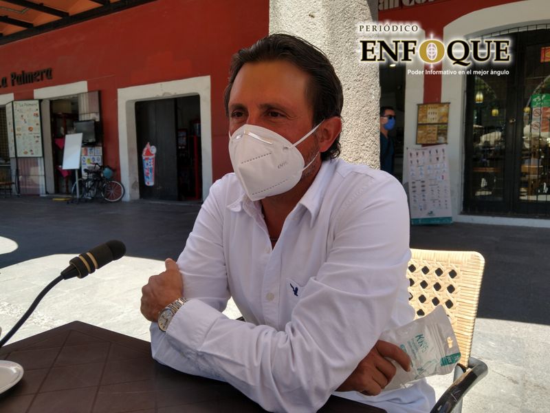 Foto: Omar Sánchez Crítica José Juan que hospital y guarderías no se estén construyendo en Cholula