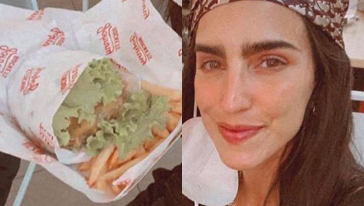 Foto: Cortesía ¡Sin gluten! Bárbara de Regil ahora pidió hamburguesa sin pan y le llueven memes