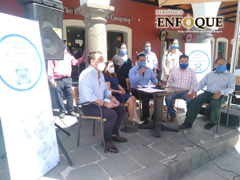 Foto: Omar Sánchez Piden panistas a Humberto Aguilar "El Tigre" que no busque una candidatura en Cholula