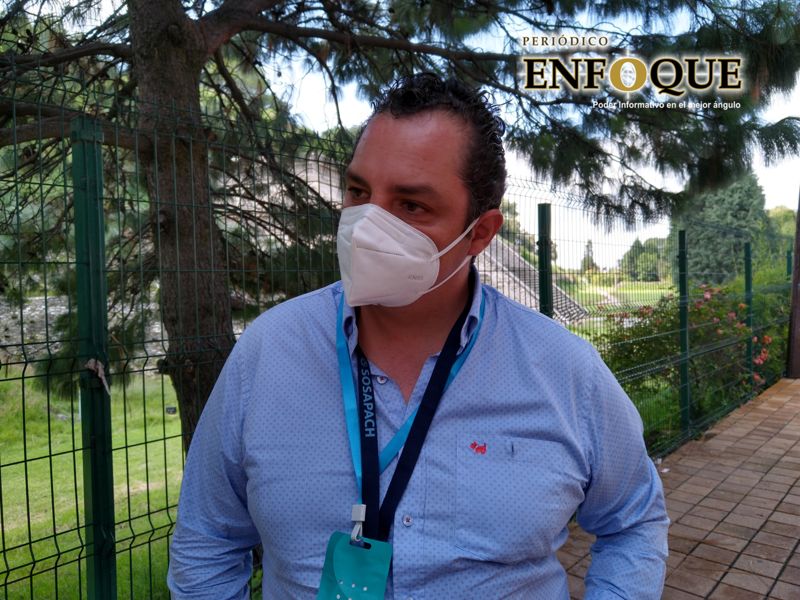 Foto: Omar Sánchez Aumenta consumo de agua potable en San Pedro Cholula durante pandemia