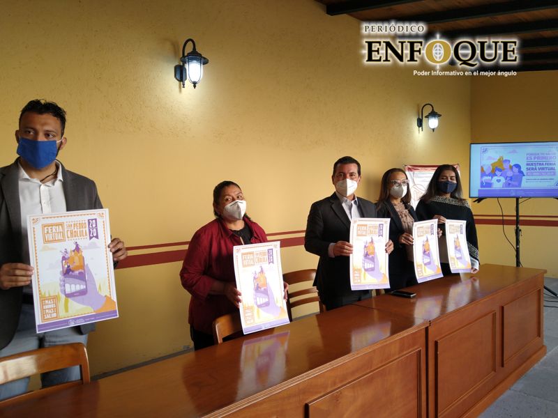 Foto: Omar Sánchez Anuncian la “Feria virtual 2020” en San Pedro Cholula