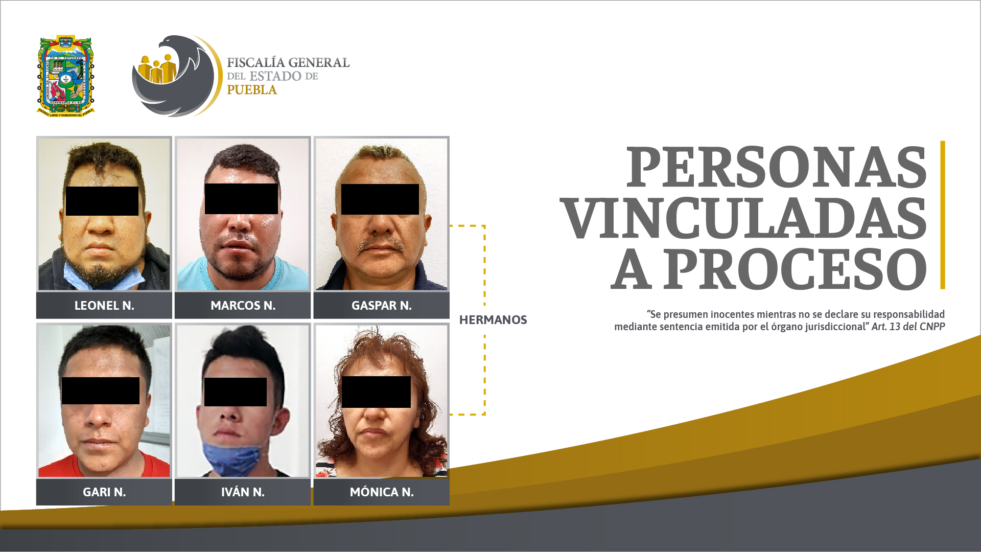 Foto: Cortesía Vinculados a proceso secuestradores del general y de un migrante