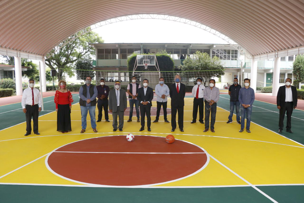 Foto: Cortesía Invierte San Pedro Cholula en mejora de drenaje urbano e infraestructura escolar