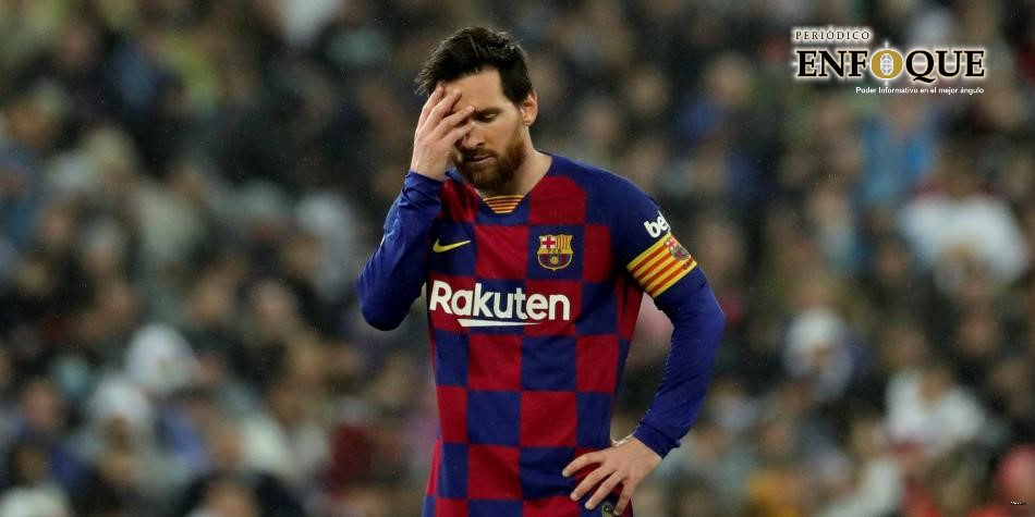 Foto: Cortesía Conmoción en el fútbol mundial por posible salida de Messi del Barcelona