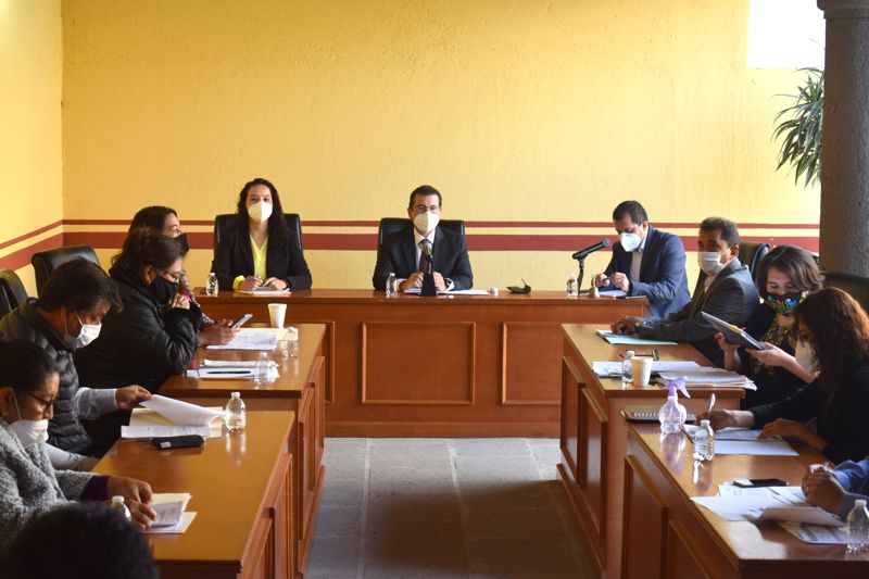 Foto: Cortesía Aprueba Cabildo de San Pedro Cholula ajuste presupuestal,  cuenta pública 2019 y estados financieros 2020